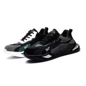 Large mesh breathable safety shoes